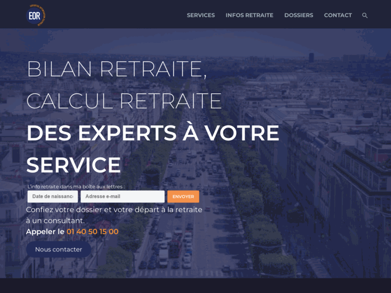 Eor, expertise en bilan retraite et info retraite