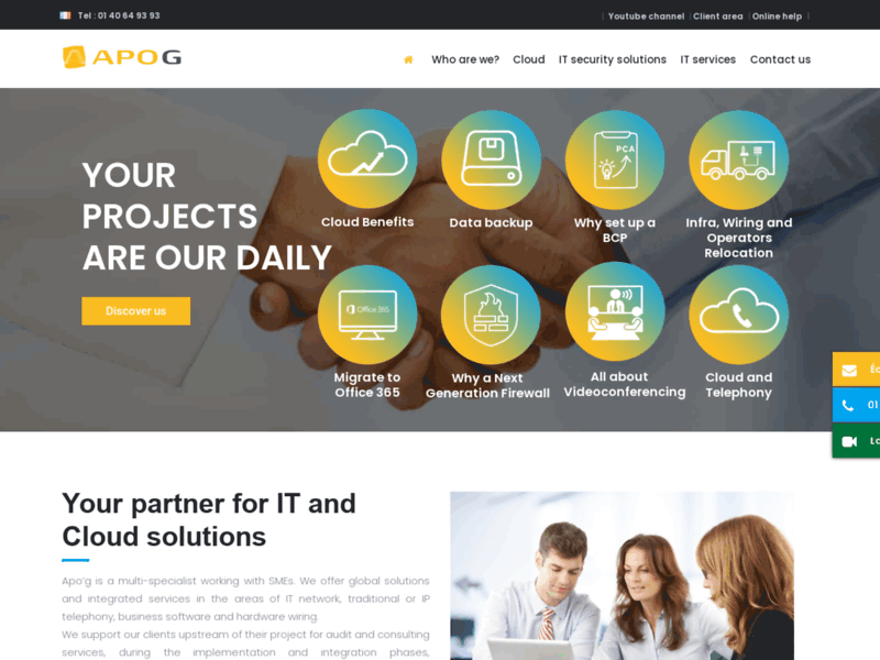 Apog : solutions de cloud computing