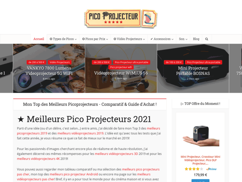 Le guide d'achat du pico projecteur