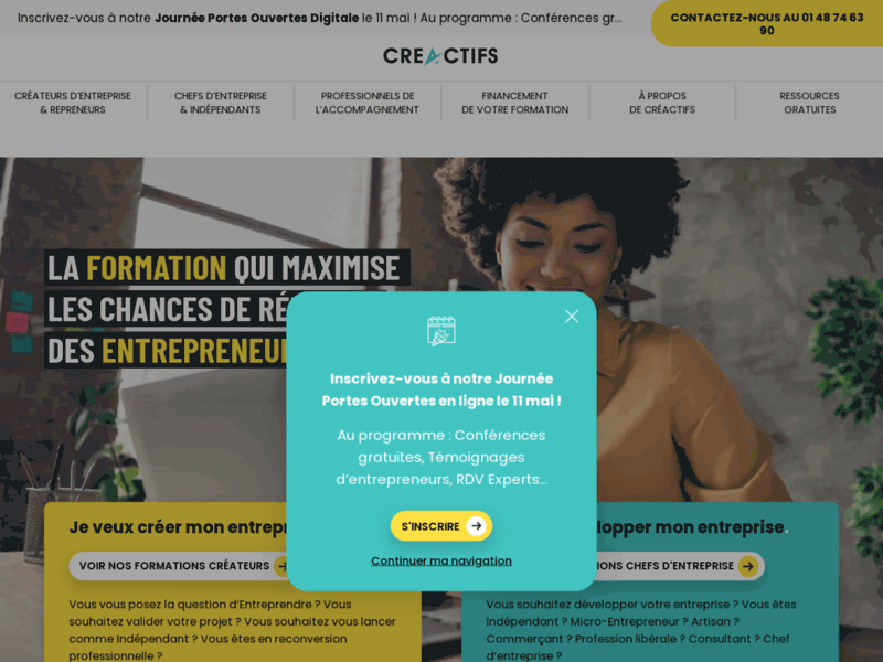 CréActifs - Conseil et Formation en Création, Reprise et Développement d'Entreprise