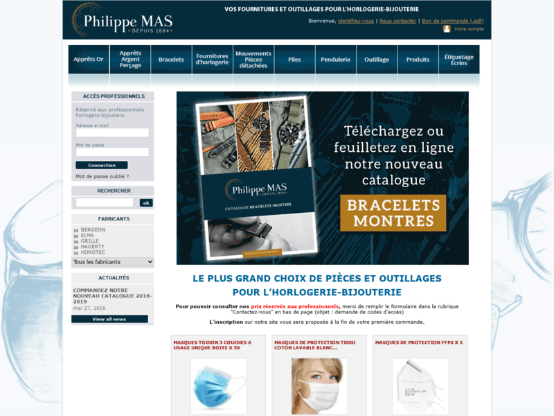 Fournitures Horlogerie Bijouterie grossiste