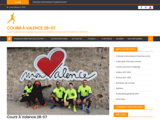 Courir à Valence 26-07