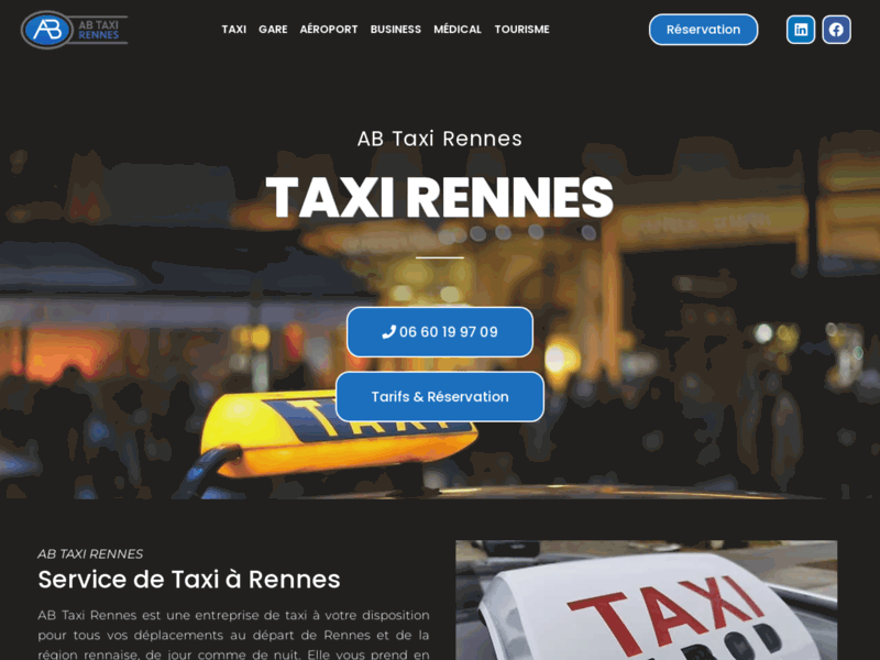 Service de Taxi à Rennes