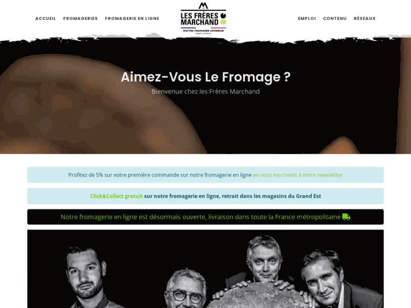 Les Frères Marchand - Maitre Fromager Affineur