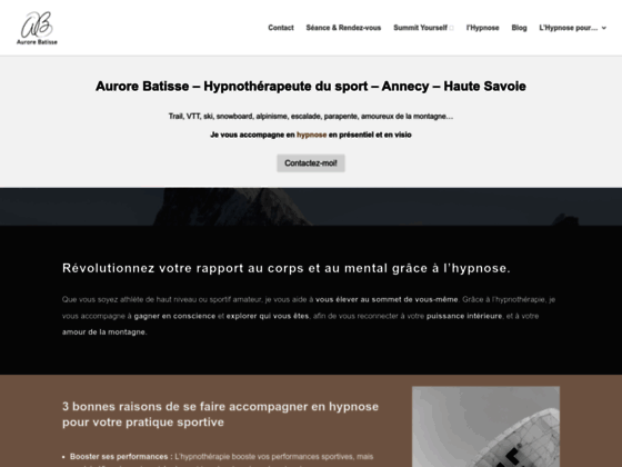 Aurore Batisse - Hypnothérapeute - Annecy