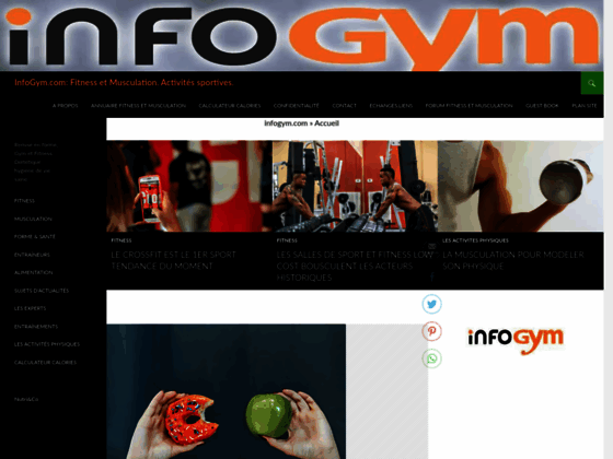 infogym.com : Fitness & Musculation