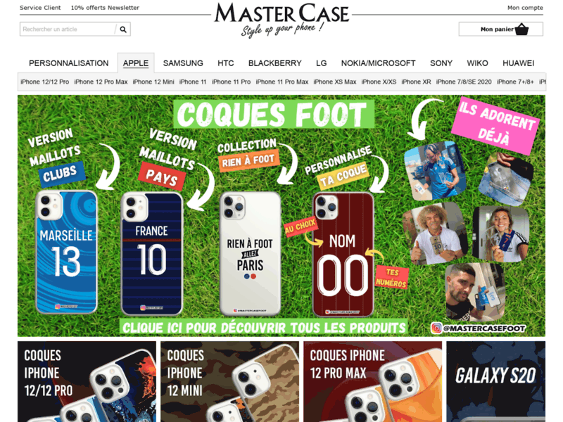 Coques iPhone 5-MASTER CASE