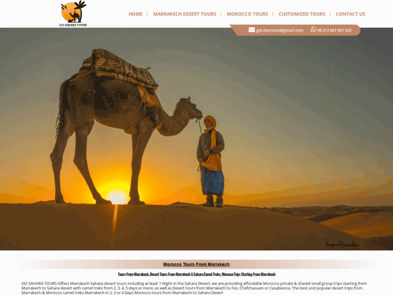 Tours from Marrakech, Desert Tour from Marrakech & Camel Trek, Morocco Sahara Desert Excursion, Trip