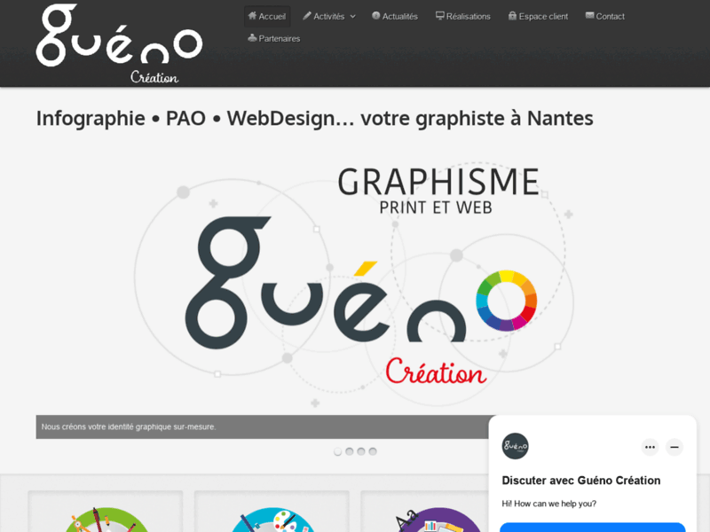 Guéno création graphiste free-lance à Nantes - Infographiste free-lance à Nantes et sa région