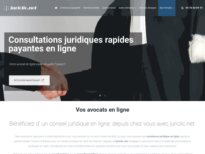 Avocat en ligne