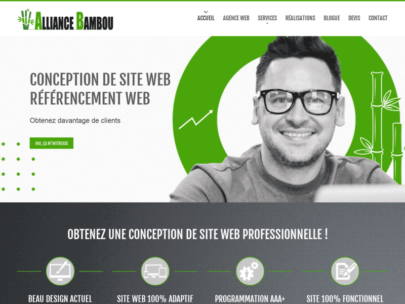 Conception de site web qui apporte des résultats