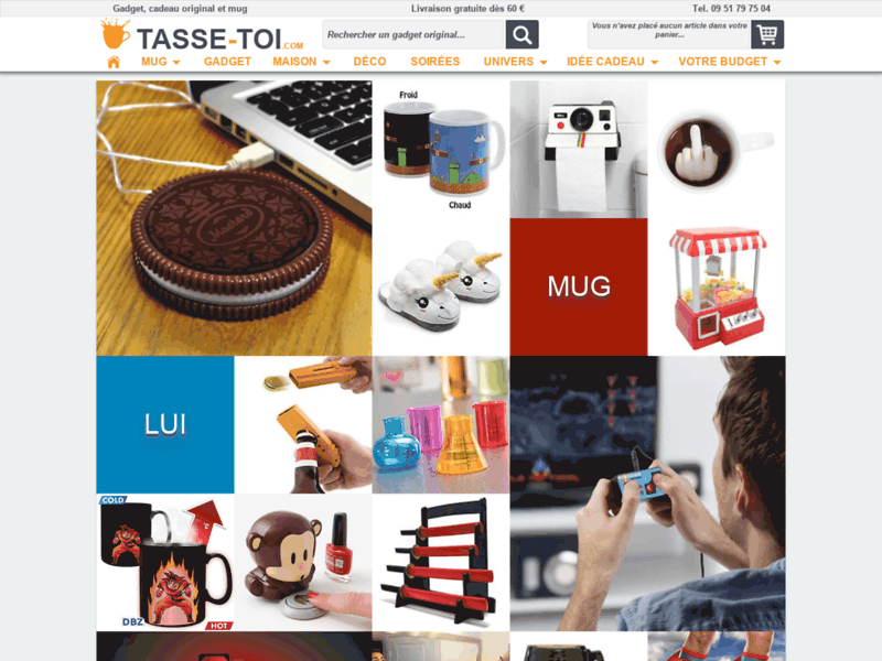 Cadeau original | Tasse-Toi va tasser la baraque