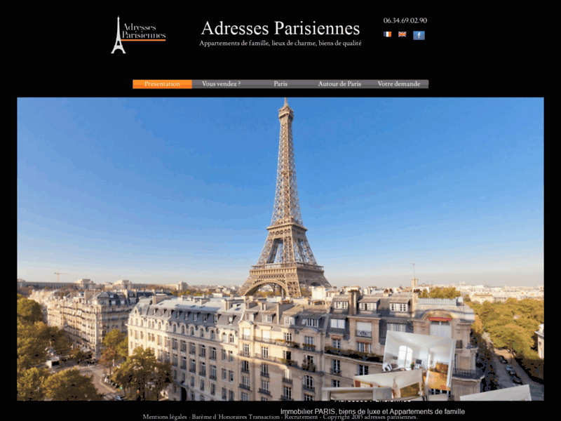 AdressesParisiennes - Vente Immo Parisiennes