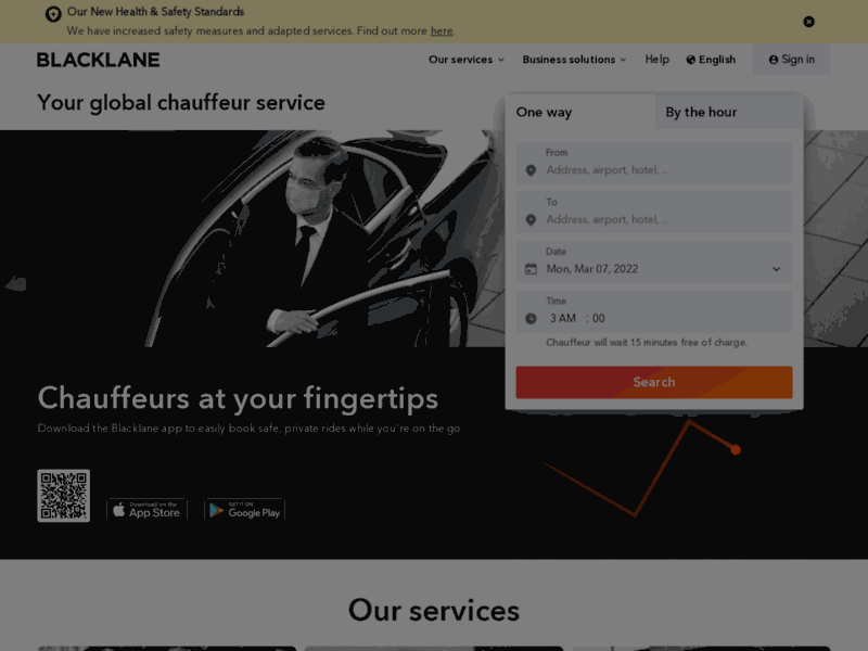 Blacklane - Votre service de VTC